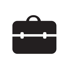 black briefcase icon
