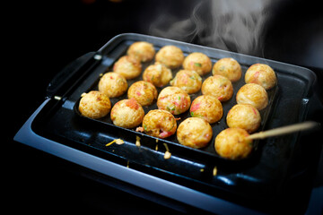 たこ焼き作り