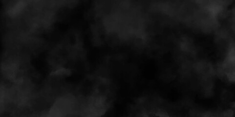 Abstract smoke on black background texture. dark grunge concrete wall texture. dark black and gray smooth smoke, fog abstract steam background with clouds backdrop design. dark paper texture.