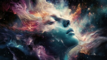 Cosmic Serenity: An Ethereal Dreamscape