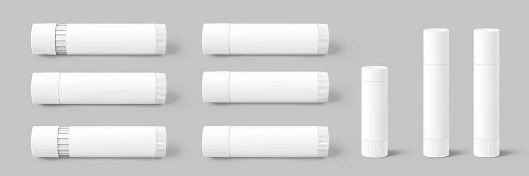 Modern Chapstick Holder Mockups for Branding Design