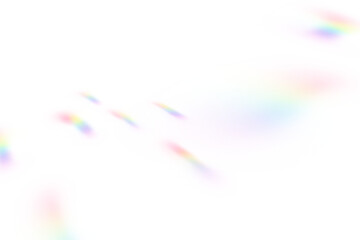 Rainbow Light Leak Overlay