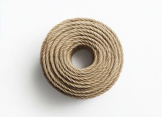 Roll of Natural Brown Jute Twine Cord for Crafts and Decoration