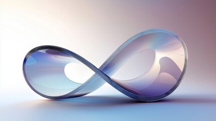 blue ribbon on white background