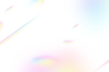 Rainbow Light Leak Overlay