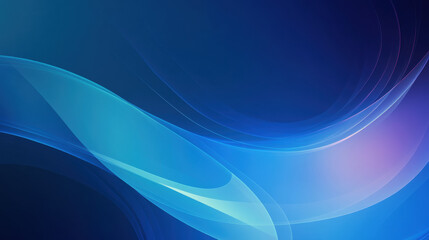 smooth and vibrant abstract background featuring flowing waves in shades of blue and purple, creating sense of tranquility and depth. This design is perfect for various digital applications
