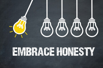 Fototapeta premium Embrace Honesty 