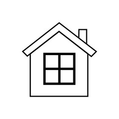 house icon isolated on transparent background