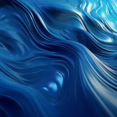 Obraz premium abstract blue waves