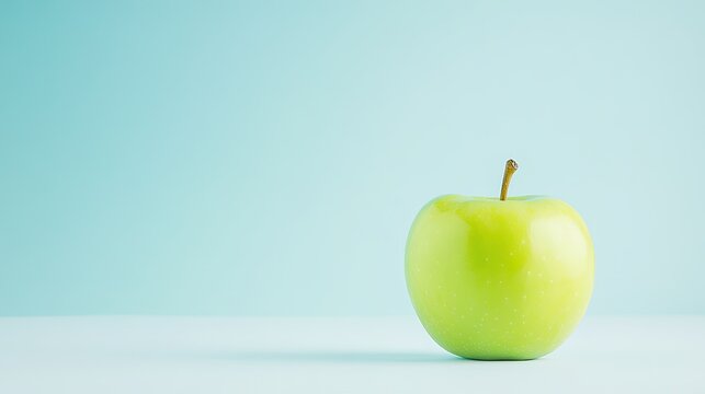 single green on white background symbolizing freshness and simplicity compose image capturing essence of veganism with