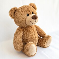 Obraz premium a teddy bear on white background 