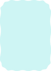 Obraz premium Cute Blue Paper Note