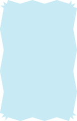 Cute Blue Paper Note