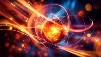 Obraz premium abstract fire background