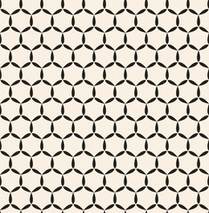 Black beige geometric patterns with hexagons, Geometric simple background.