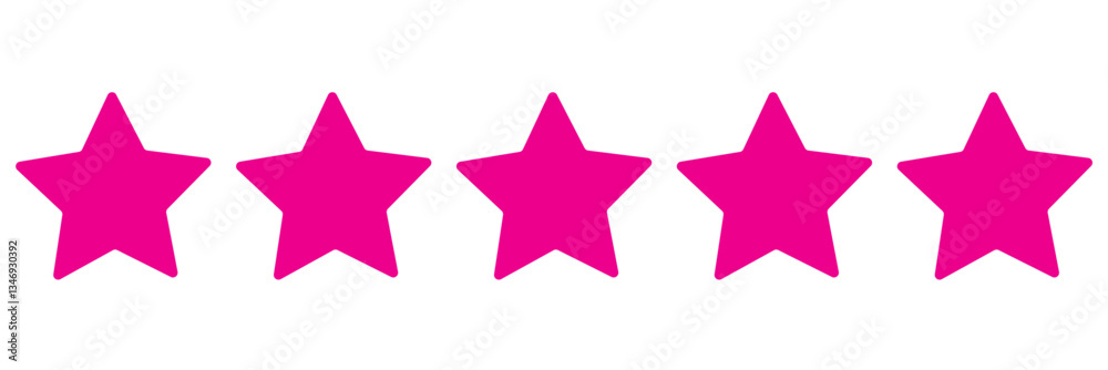Wall mural stars icon