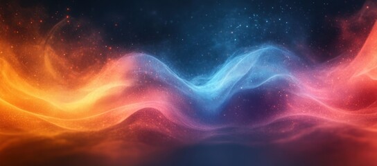 Abstract gradient background with dark blue and orange, blue to orange, featuring a blurred gradient, ideal for modern and elegant designs.
