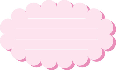 Memo Pastel Pink Pape