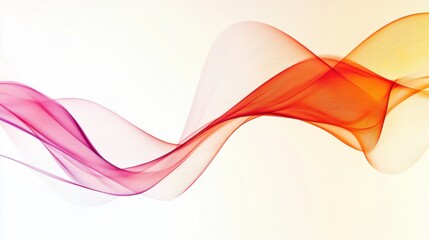 Obraz premium Dynamic Flow of Collaboration, vibrant lines and curves symbolizing teamwork in business, abstract design with a blurred background for focus.