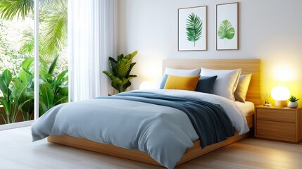 interior of a bedroom