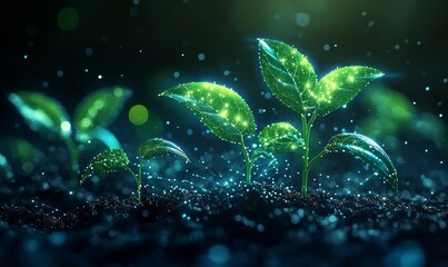abstract green background
