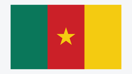 CAMEROON Flag with Original color