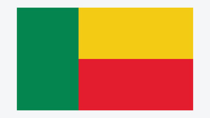 BENIN Flag with Original color