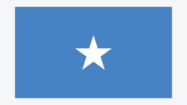 SOMALIA Flag with Original color