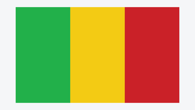 MALI Flag with Original color