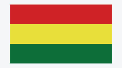 BOLIVIA Flag with Original color