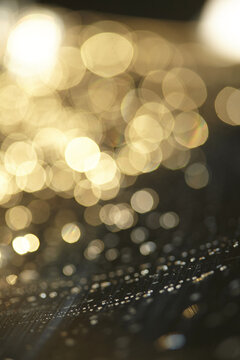 golden blur background, New Year texture