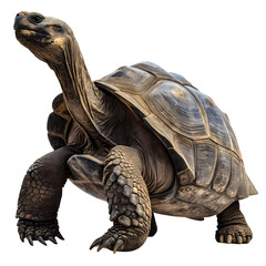 "Giant Galapagos Tortoise - PNG with Transparent Background"