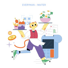 12 Archetypes. Flat Vector Illustration