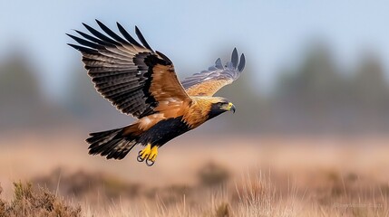 Obraz premium Raptor in Flight