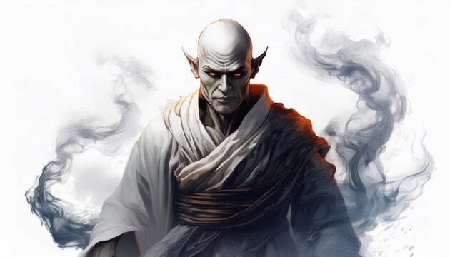fantasy monk

