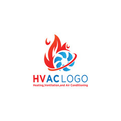 hvac logo template