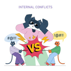 Business. Flat Vector Illustration