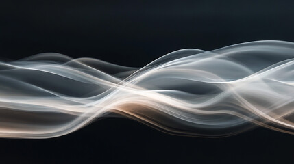 color Abstract smoky waves. 