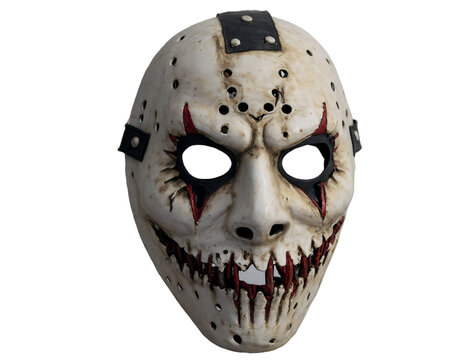 Terrifying horror mask, a chilling symbol of classic slasher films