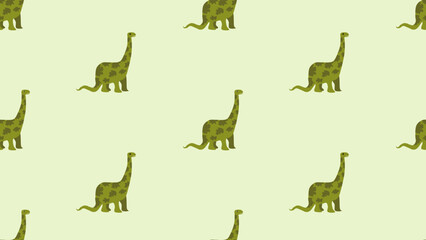 Dinosaurs seamless pattern background. Cute Dinosaurs illustration pattern. Cartoon Dinosaurs background. Perfect for fashion clothes, shirt, fabrics, textiles, wallpaper, decor, print, packaging.