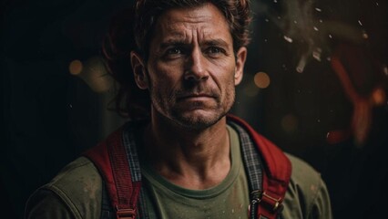 Professional photo of the hero of our everyday life. Atmospheric moment