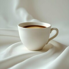 cup of coffee on a table