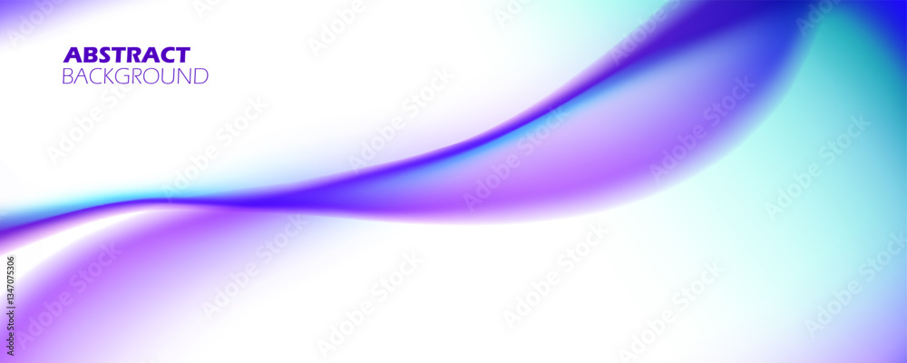 Poster bright colored waves. futuristic abstract background. liquid shapes. vibrant fluid colors. blurred c