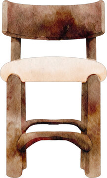recommend clip art: watercolor bar stool
