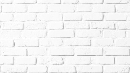 white brick wall pattern background. Vector black and white grunge brick wall Transparent background