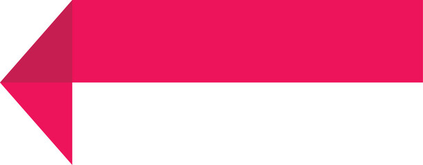 Stylized Pink Arrow Graphic