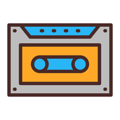 Cassette Icon Design