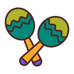 Cinco De Mayo Icon Design