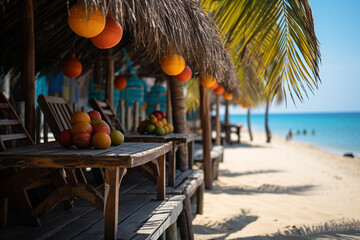 importance of palm trees in coastal areas is demonstrated through their provision of shelter, shade, and their association with coastal culture