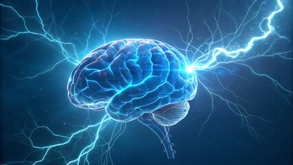 Obraz premium Image shows the power of the brain.